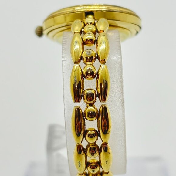 Gucci Watch Bezel Gold Plated Ladies Gucci GG - Picture 9 of 14